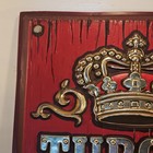 Vintage Tuborg Gold Beer Advertising Wall Sign 12x15 Raised 3d Bar Pub Decor