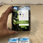 Hp  65 2pack Combo Ink Cartridges 65 Black And Color New Genuine Exp 07 27