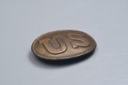 Civil War U s  Oval  puppy Paw  Belt Buckle  w h  Smith  Brooklyn      Non-dug
