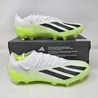 Mens Adidas X Crazyfast 1 Fg Soccer Cleat   White Green   Hq4516   Various Sizes