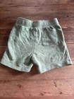 Janie And Jack Olive Green French Terry Pull-on Shorts Size 5