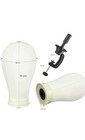 21 Inches Tall Wig Stand Tripod With 22inch Mannequin Head  Canvas Block Wig Hea