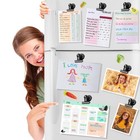 20 Pack Black Magnetic Clips For Refrigerator  Strong Fridge Magnets Magnet C   