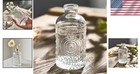 Elegant Small Glass Vase For Fresh Flowers   Plant Propagation - 5 11  Tall