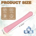 Cocktail Muddler  8 Inch Pp Drink Muddler  Pink  thick 