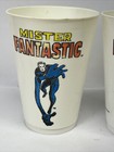Original 1975 Mister Fantastic Marvel Comics Plastic Cups Pair Set Of 2