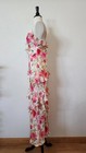 Anthropologie Maxi Dress New Size Medium Floral Pink Wedding Coquette Garden