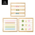Zety Natural Wood Baby Playpen - Foldable 8 10 Panel Play Yard With Toys