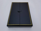 Large Necklace Box Jewelry Gift Organizer Display Storage Classic Leatherette