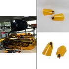 Orange Hand Guard Shield For Harley Touring Road Street Glide Road King Flht Flh