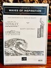 Stampin Up Waves Of Inspiration Stamps  dies  waves Of The Ocean Dsp   Sea Glass