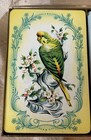 Vintage Olympia Plastic Coated Floral Flower Playing Cards Deck Bridge Usa