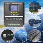 100a Mppt Solar Panel Regulator Charge Controller Auto Focus Tracking 12 24 48v