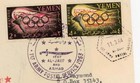 Yemen Mutawakelite Kingdom-yemen Olympic Issue Sc 98  99-overprnted