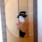 Japanese Hanging Scroll Portrait Kakejiku Art Antique Classic Painting