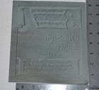 Vintage Heilemans Old Style Lager Jr Beer La Crosse Advertising Print Plate Sign