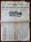 1945   1951 Lot Of 3 Newspapers General Douglas Macarthur In Japan Usa Congress