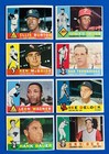 Lot Of  40   1960 Topps Vintage Baseball Cards  Mid Grade Vg ex Or Better