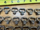  32 Vintage Drawer Knobs  pulls    bronze Patina   Original Finish And Patina 