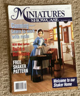 5 Issues Dollhouse Miniature Gazettes Quilts Collector Showcase Magazines