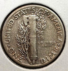 1945 P Mercury Silver Dime  90  Silver 10c Mercury Silver Dime  90 silver