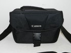 Canon Camera Bag Black Carry Shoulder Case Padded Adjustable Dividers Strap