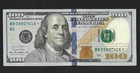  100 Dollar Bill Series 2013   Star Note-mb09807416  --384m Print Run