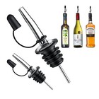 12 Pack Liquor Pour Spout With Dust Caps - Bottle Pourers For Alcohol  Olive Oil