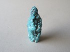 Unusual Old Chinese Genuine Turquoise Pebble Snuff Bottle