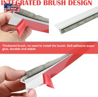Door Sweep For Bottom Of Door  39 2  L Integrated Design With Brush  Self Adhesi