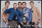 Nsync 2 Posters Centerfolds Lot 1354a  Justin Star Mix On The Back