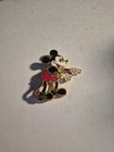 Vintage 1930 s Mickey Mouse Enamel   Brass Mickey Mouse Pin Copyright Wd