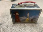 Vintage Tin Lunchbox Spaceship Design