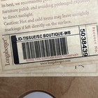 2006 Longaberger Scalloped Boutique long Tissue Basket Lid - New