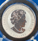 2015 Canada  5 Silver Maple Leaf 1 Oz  Reverse Proof E mc2 Privy