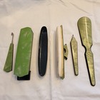 Vintage Art Deco Vanity Set Bakelite celluloid - 1920s 30s