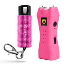 Pepper Spray And Stun Gun Combo With Rechargeable Flashlight