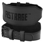 Fistrage Weight Lifting Leather Belt Gym Training Fitness Back Support