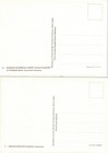 2 Unposted Postcards Dominica West Indies - Sisserou Parrot  Indian River Safari