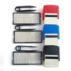 Rubber Stamp Kit Diy Custom Personalized Self Inking Business Address Name 