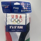 Vintage Wincraft Sports Usa Olympics 3x5 Flag New 36usc220506
