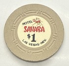 Sahara Hotel Las Vegas Nevada  1 M Casino Chip Hce Mold 1964