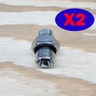 2x 3 8  Bspp To Din L10 M16x1 5-mini Excavator Chinese Digger - 5002l-10-06 New