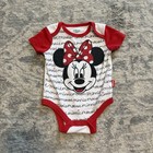 Disney Baby Minnie Mouse Bodysuit Set Newborn 0-3m 2 Pack
