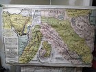 Vtg - Set Of 9 Maps Early Bible Countries the Wanderings palestine   