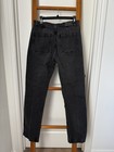 Madewell 90s High Rise Straight Leg Jeans Womens 29 Black Wash Stretch Utility 