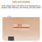 Rf To Hdmi Digital Convertor Tv Box Analog Tv Receiver Adapter  remote Control