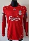 Liverpool  2006 - 2008  home League Champions Adidas L s Jersey  8 Gerrard