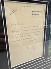 Vintage Adelphi Theatre Words And Music Framed Playbill Letter 1932 Noel Coward