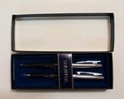 Vtg Sheaffer Sentinel Pen Pencil Set Fisk Station Chicago Crusade Of Mercy Boxed